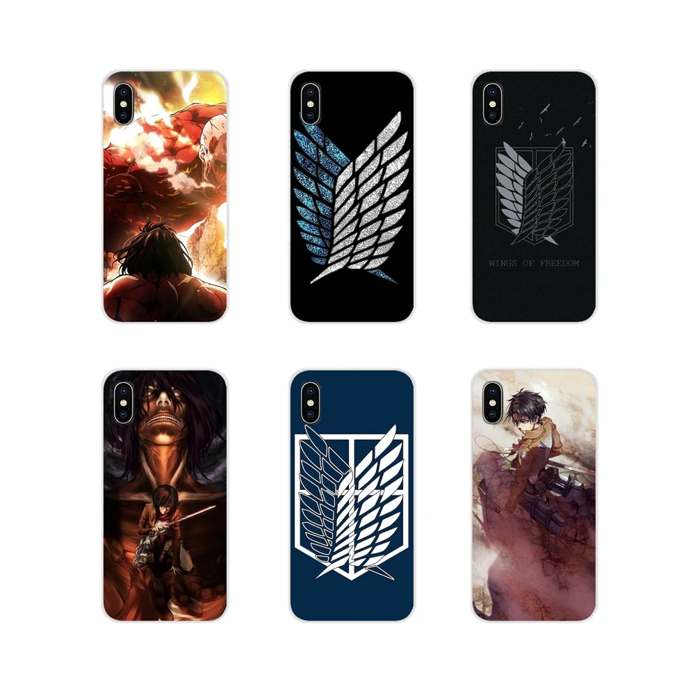 Силиконовые чехлы для телефона чехол с аниме атака на Титанов Samsung Galaxy J1 J2 J3 J4 J5 J6 J7
