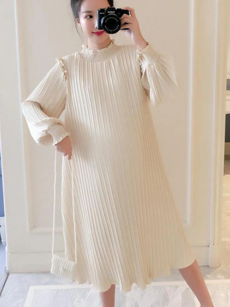 Плиссированное Шифоновое Платье фото 20