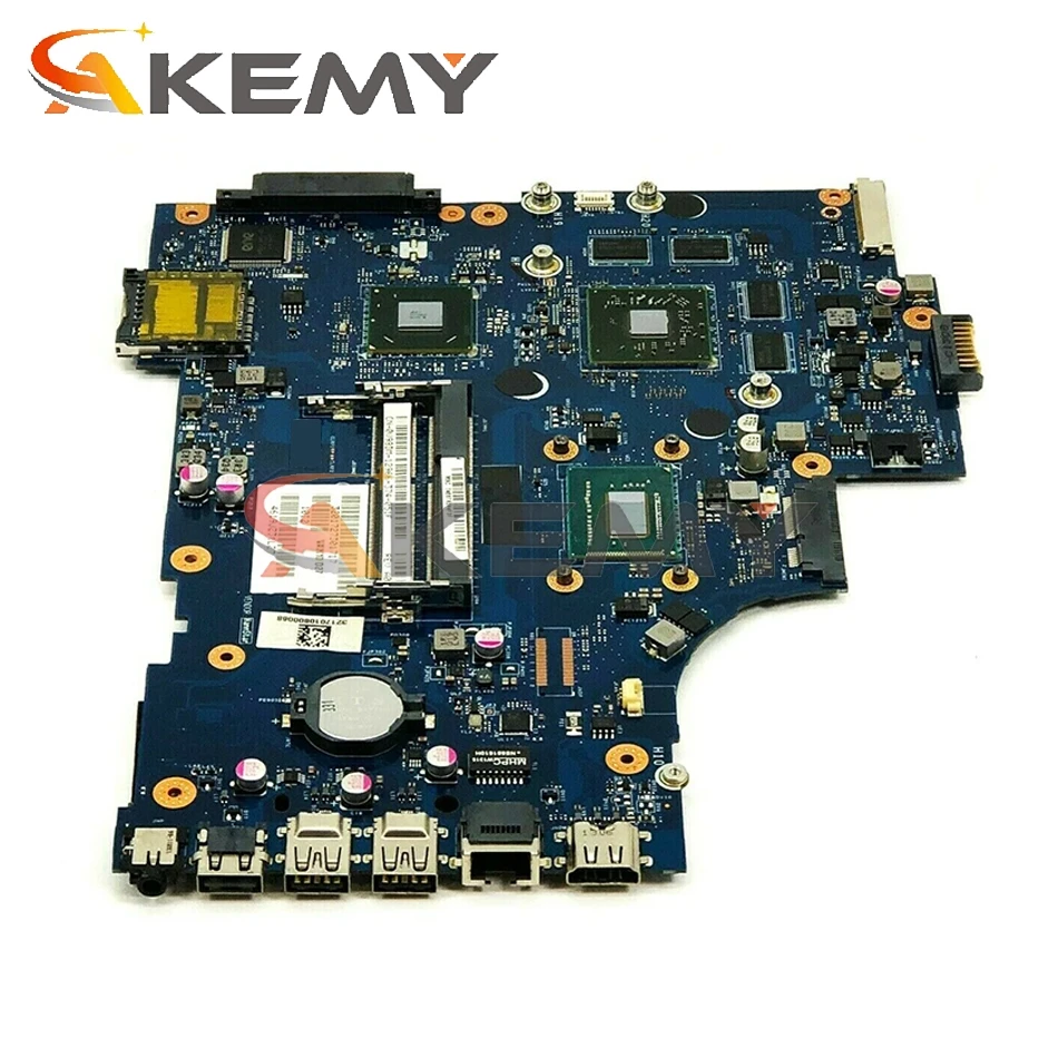 Akemy LA 9102P для DELL Inspiron 3721 5721 материнская плата I3 3227U CN 09KHW3 9KHW3 100%