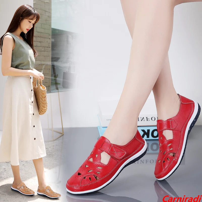 

Summer Barefoot Breathable Comfort Casual Sandals Women Outdoor Flats Soft Sport Beach Sneakers Ladies Non-slip Walking Shoes