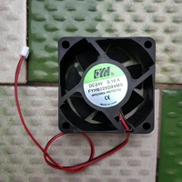 fyh fyh6025d24ms dc 24v 0 16a 60x60x25mm 2 wire server cooling fan