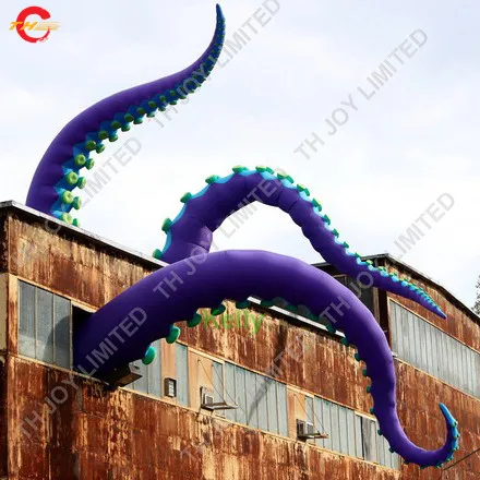 Бесплатная доставка гигантский надувной осьминог наружная реклама Хэллоуин