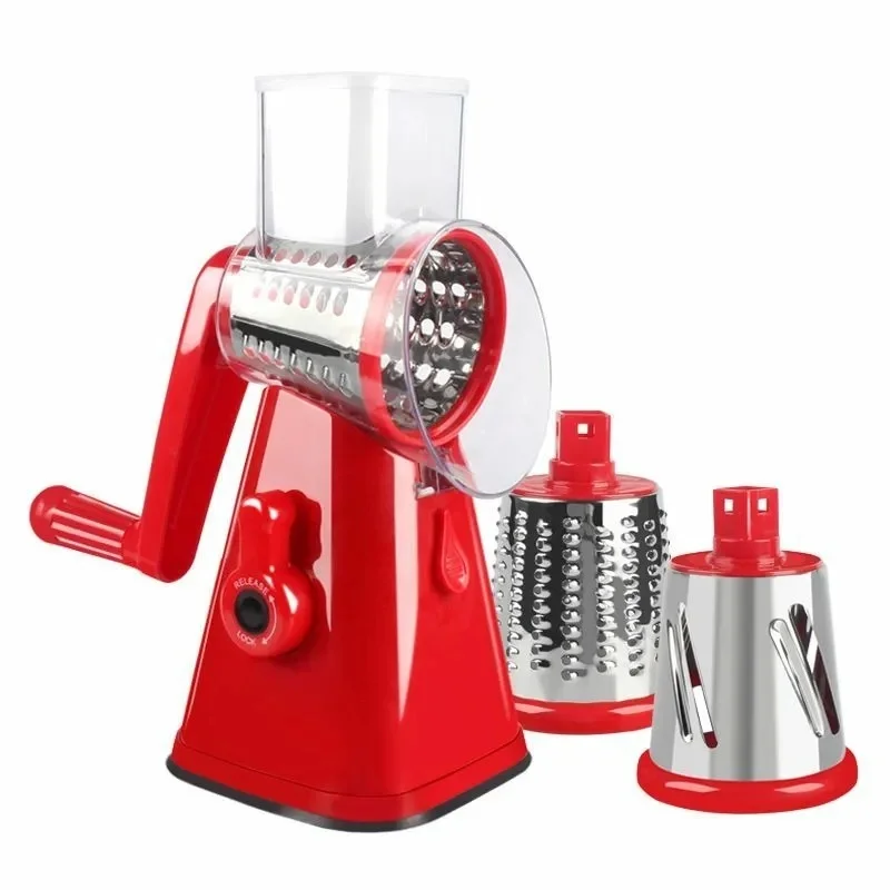 

Multifunctional Vegetable Cutter Drum Type Shredder Grater Slicing Grinder Smashing Cheese Kitchen Supplies Vegetable Cutting