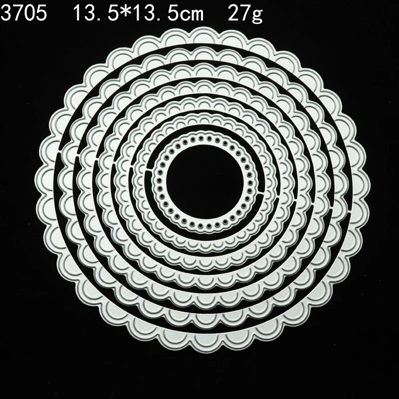 

Basic Frame Background Metal Cutting Dies for DIY Scrapbooking Crafts Card Die Cut Making Paper Photo Album Template Decoration