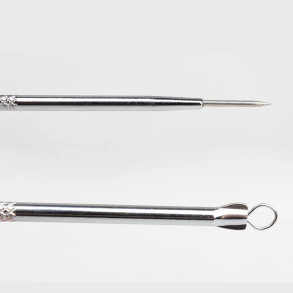 

New Blackhead Extractor Acne Remover Face Tool Stainless Steel Pimple Needle SCI88
