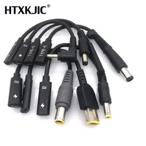 USB 3. 0 Type-C USB мама к DC 3,1*7,9 мм 5,0*4,0 1,35*5,5 2,5 Sqaure папа, адаптер питания, Соединительный адаптер для lenovo PD