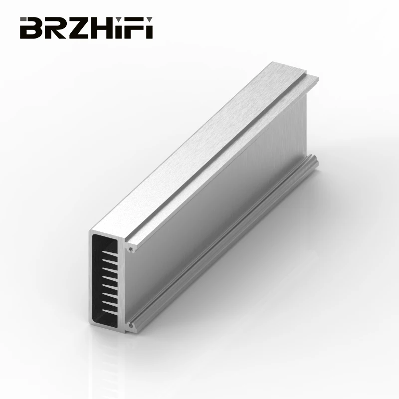 

BRZHIFI 6061 алюминиевый экструзионный профиль боковой панели для электронного оборудования, радиатор, усилитель звука, радиатор lnner