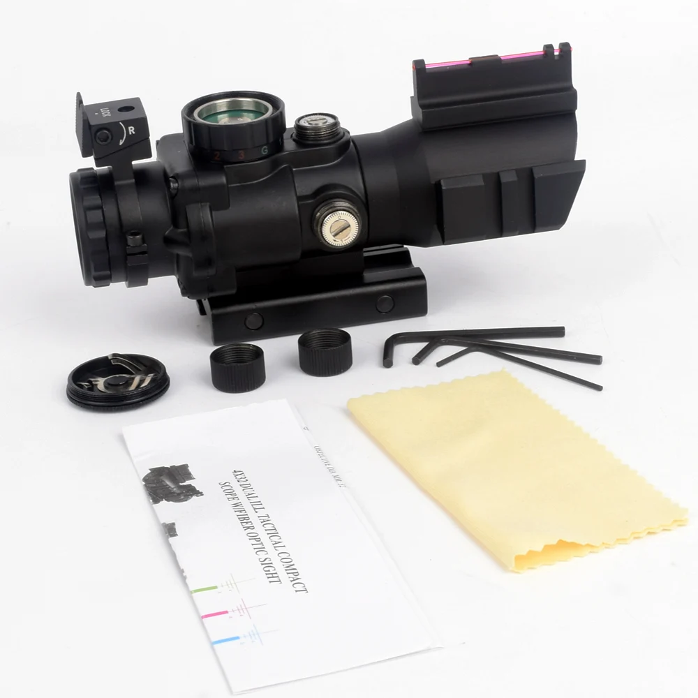 Прицел WIPSON 4x32 оптический прицел с ласточкиным хвостом 20 мм тактический для