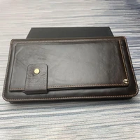 2022 new mens leather wallet handbag leisure fashion personalized handbag multi card retro wallet