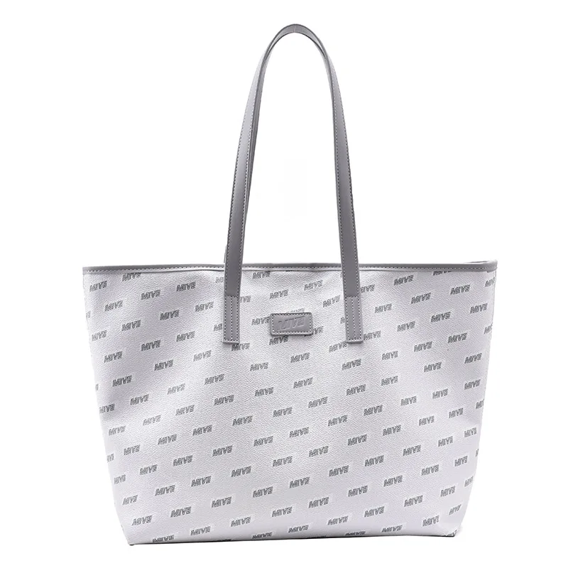 

2021 Large-Capacity New Printed Soft Leather All-Match Simple Trend Fashion Single Shoulder Personality Tote Women Designer Bag