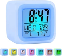 led digital alarm clock watch table electronic desktop clocks usb wake up time projector function 2 alarm
