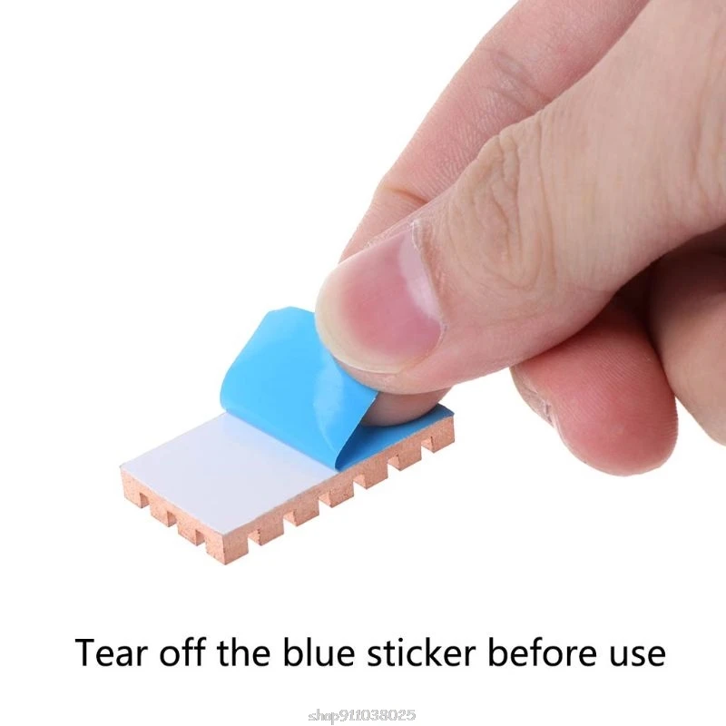 

32x18MM M.2 SSD 2260 2242 Computer Laptop Solid Hard Disk Ultra-thin Copper Fin Cooling Cooler Silent Heat Sink Radiator Ja13 21