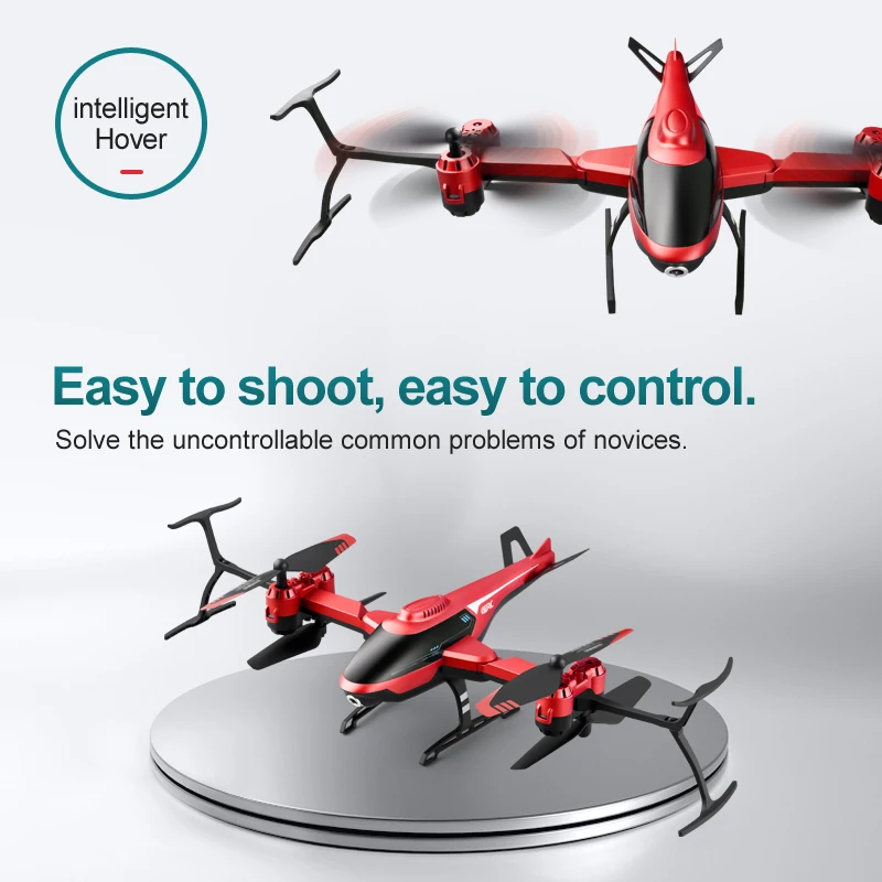 Mini Dron V10 RC 4k, c&aacute;mara profesional HD, WiFi, Fpv, helic&oacute;ptero RC, Juguetes-1