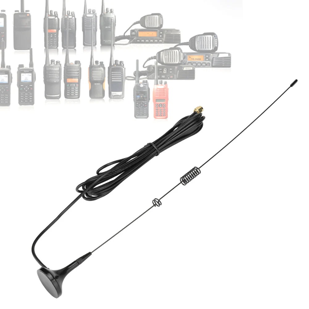 

SMA Male Antenna UHF VHF Dual Band Signal Radios Antenna For Yaesu VX-2R VX-3R VX-6R Walkie Talkie​​ Antennas