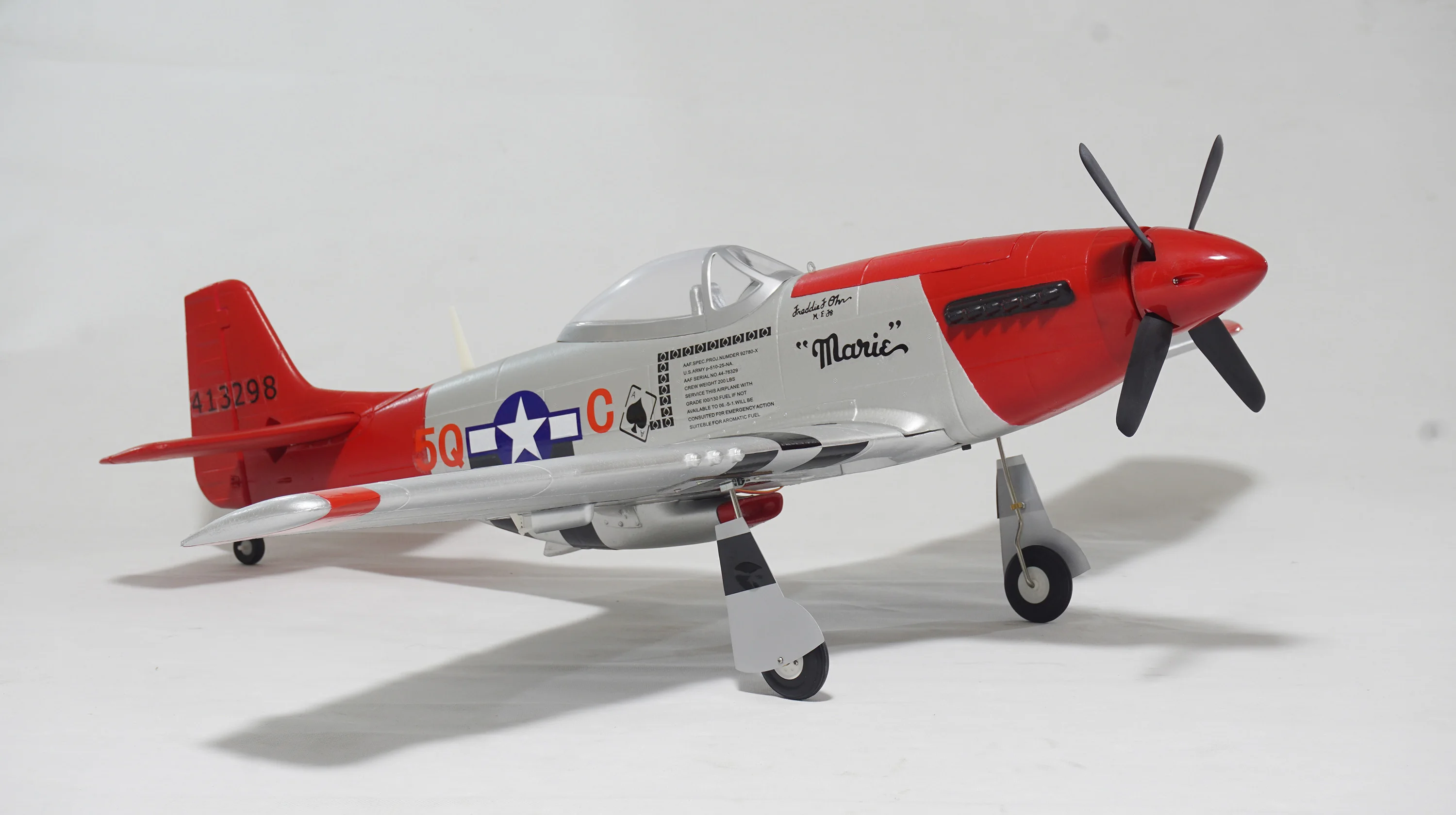 PNP версия самолет P 51 RC EPO фиксированное крыло с вытягивающим шасси