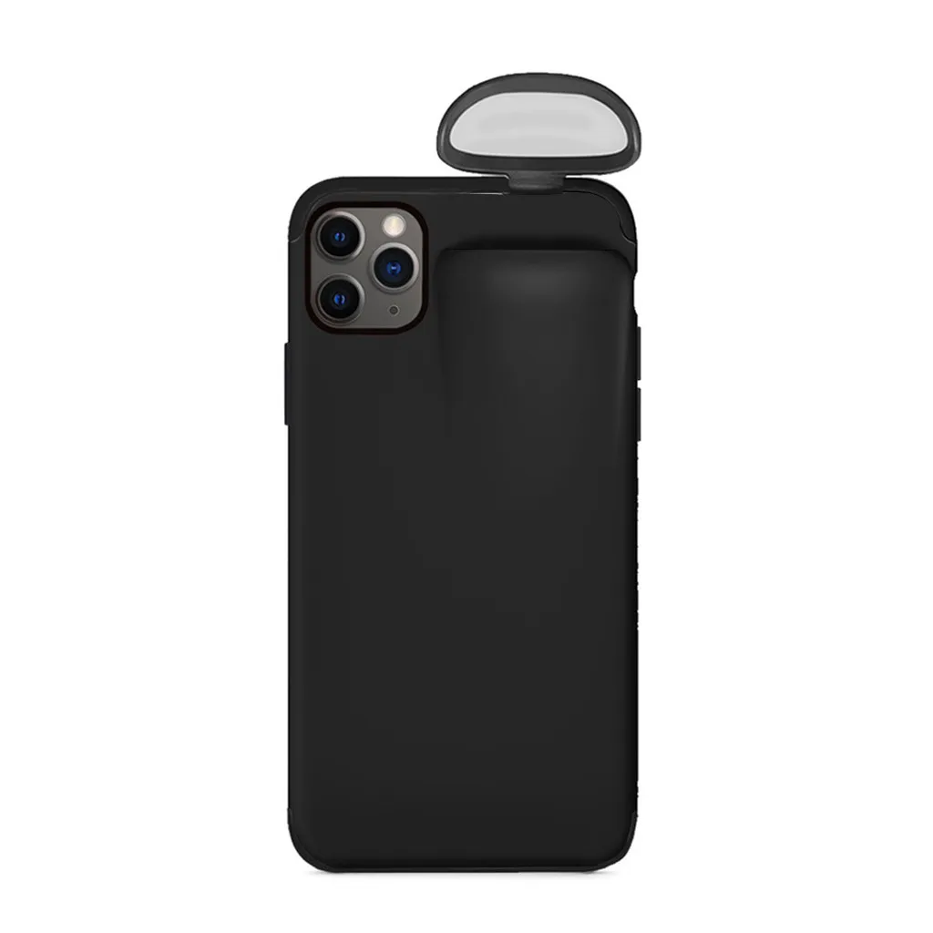 2 в 1 чехол для AirPods для iPhone 11 чехол для iPhone 7 Plus/8 Plus/X/XS Max/11 Pro Max чехол защитный чехол 19 октября