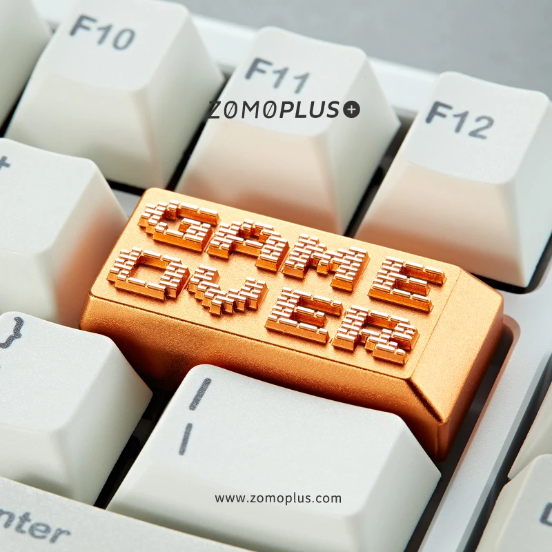 Zomo gameoverer игра над Artisan Keycap CNC Анодированный Алюминиевый совместимый Cherry MX
