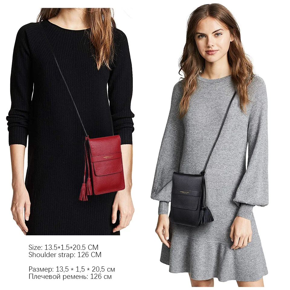 Сумка мессенджер NEVEROUT женская из натуральной кожи|Сумки с ручками| |