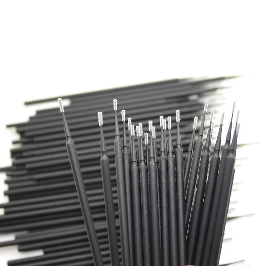 100 шт. одноразовые зубные щётки аппликаторы 1 2 мм|dental disposable|micro brush dentaldental micro |