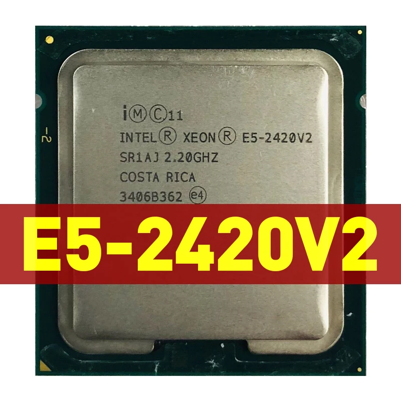 

Процессор Intel Xeon E5-2420v2 E5 2420v2 E5 2420 v2 2,2 ГГц шестиядерный двенадцатипоточный ЦПУ 15 Мб 80 Вт LGA 1356