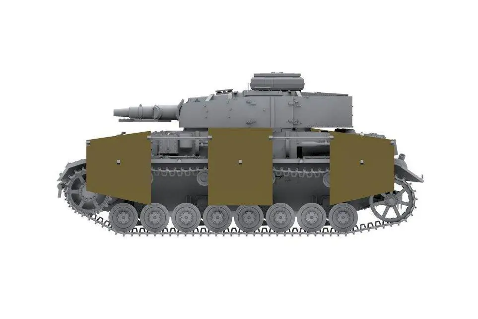 Border BT-003 1/35 немецкая модель танка PANZER IV F1 BT-003 3в1