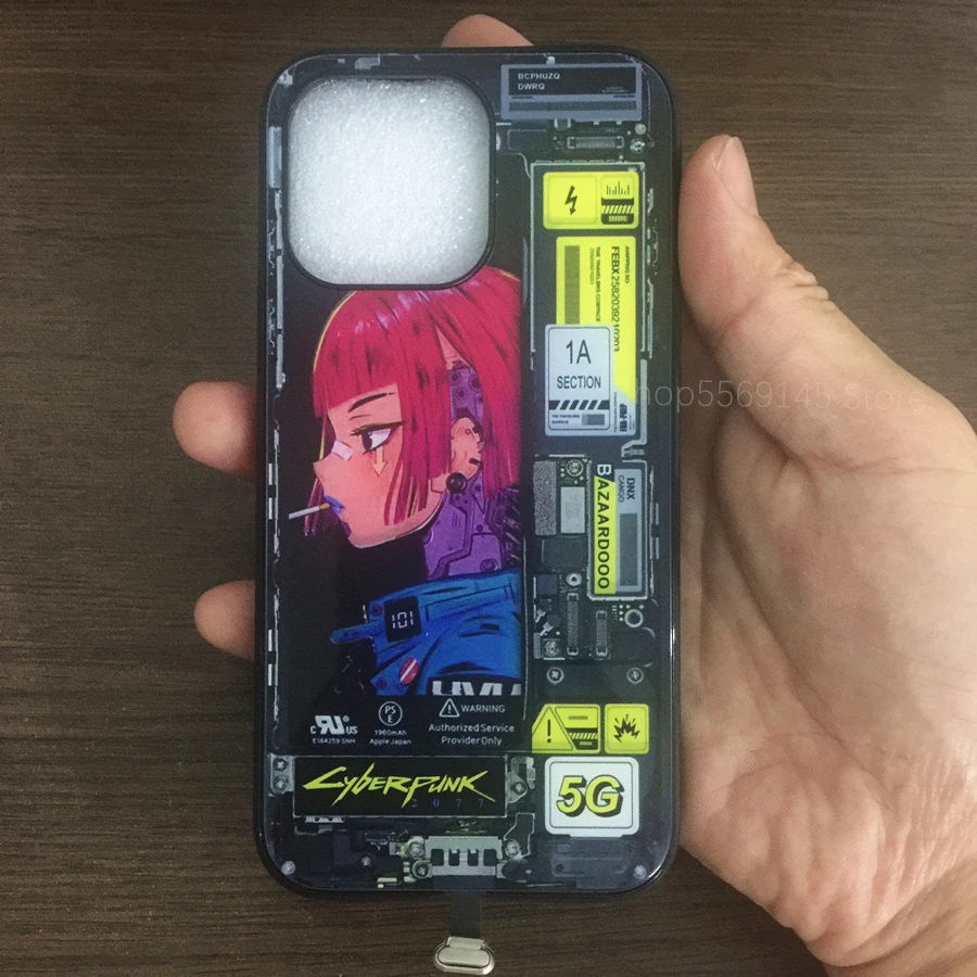 Японский чехол для телефона Genshin impact с аниме девушкой iPhone 13 12 11 Pro XS MAX 8 7 6 6s Plus X SE2020