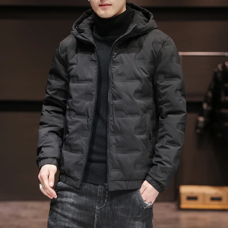 

Cotton-padded Jacket Men Winter Coat Men Down Cotton-padded Jacket Men Korean Cotton-padded Jacket Handsome Jacket Winter Coat