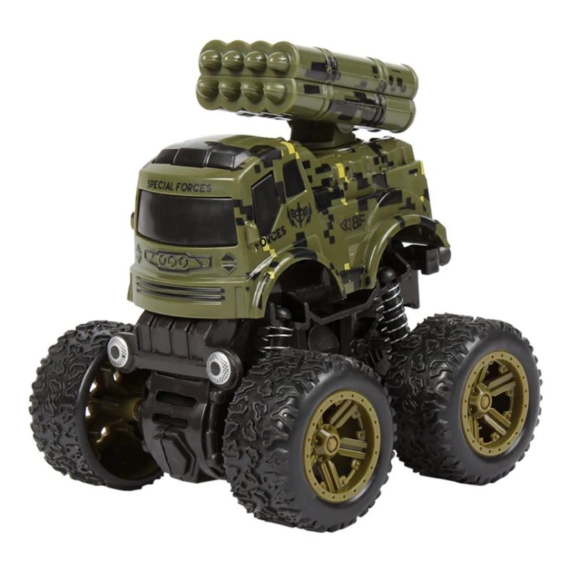 

Small Gifts Four wheel drive toys off-road vehicle children toy model military fire engineering vehicle Kids игрушка