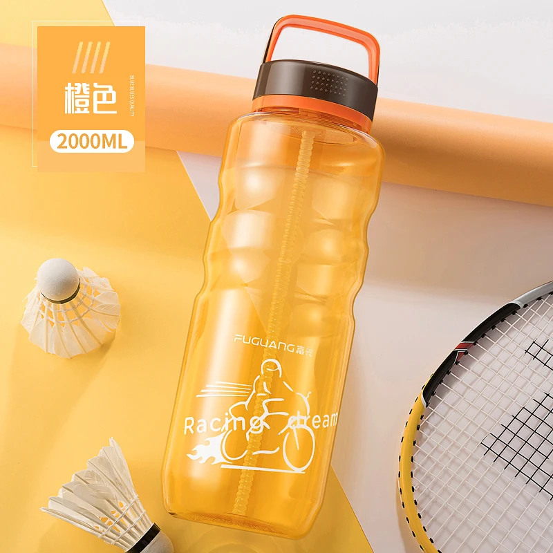 Прозрачная стеклянная бутылка для воды инфузор пешего туризма пластиковая сока