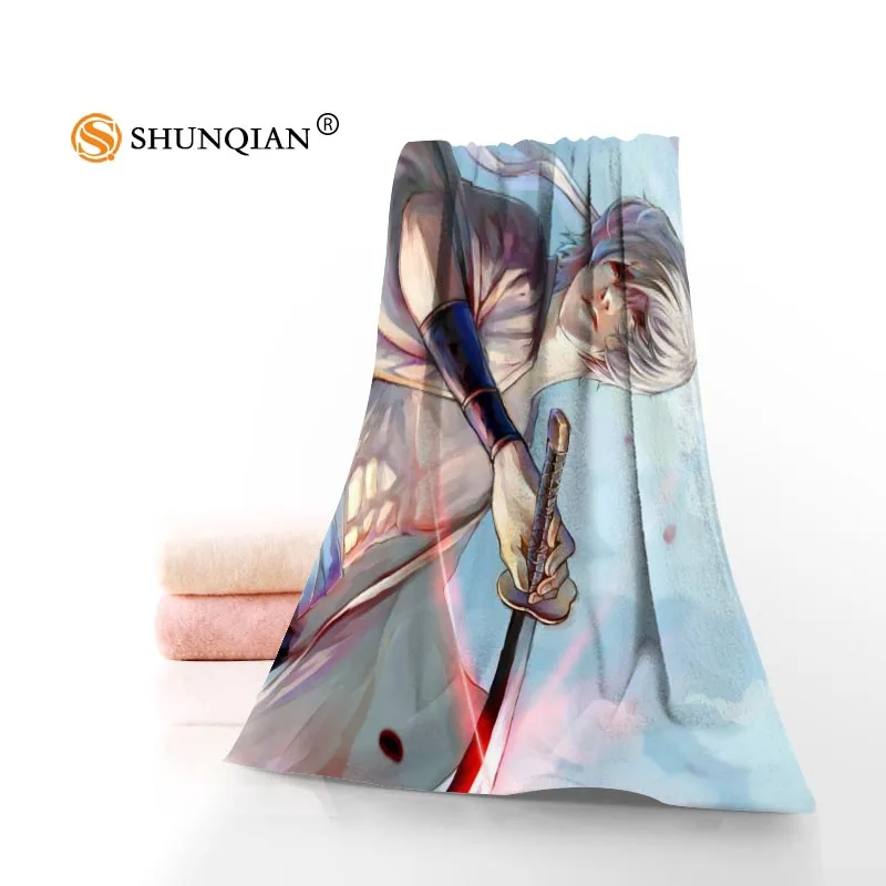 

Microfiber Towels Custom Gintama Face Towel/Bath Towel Size 35x75cm, 70x140cm for family travel