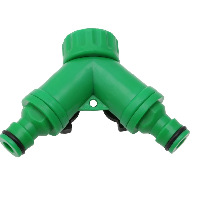 

Garden 2-Way Adapter Y Tap Connector Fitting Switch Irrigation Hose Pipe G3 / 4" P31E