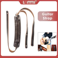 lommi sheep skin guitar strap adjustable and durable pre punched holes to install the strap locks guitar parts accessories