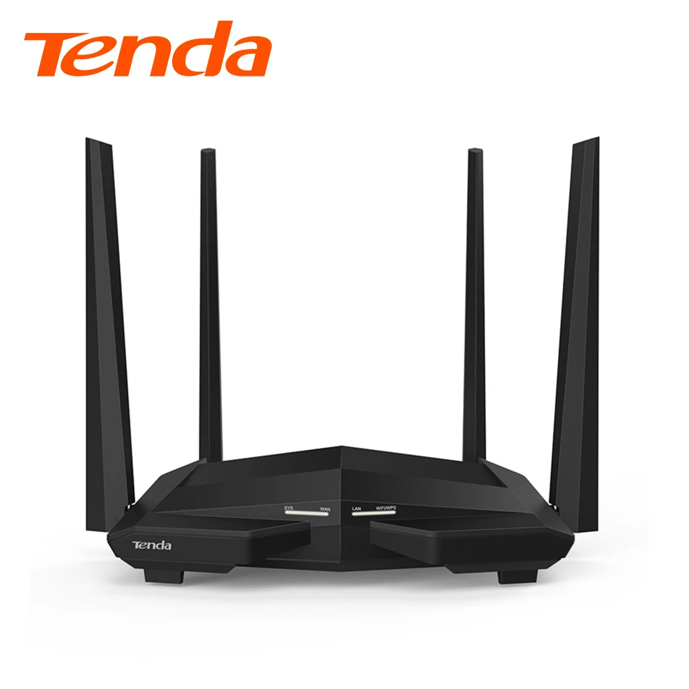 Tenda AC10 AC1200 Беспроводной Wi Fi роутер с дистанционным управлением|Проводные роутеры|