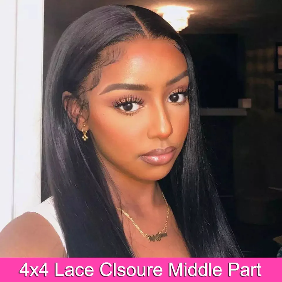 Vrvogue волосы перуанский прямые пряди с закрытием Remy человеческие 3 кружева