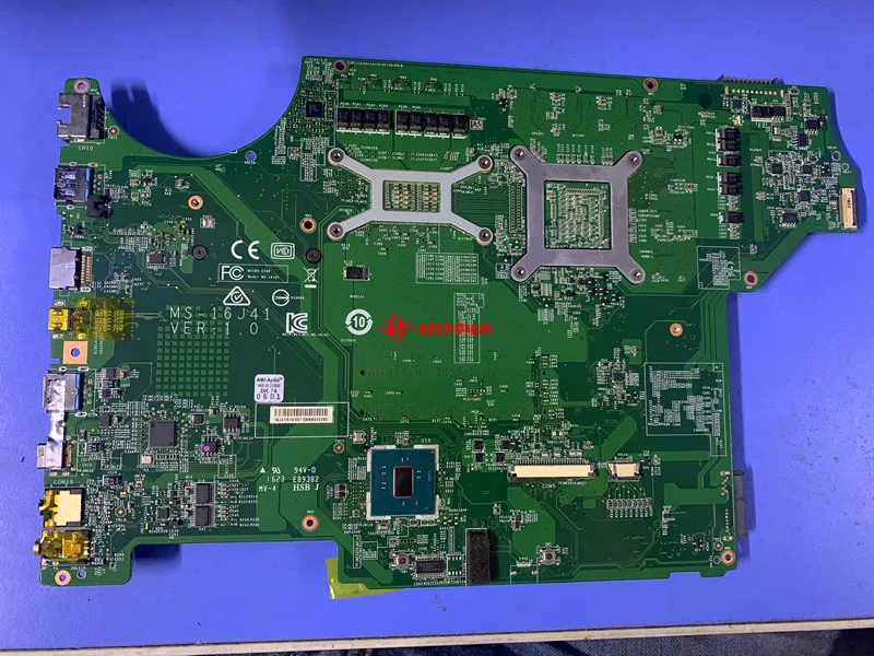 

MS-17941 MS-1641 for MSI GE62 GE72 GP62 GP72 PE60 PE70 LAPTOP MOTHERBOARD WITH I7-6700HQ AND GTX970M 100% Test Work