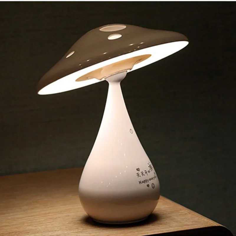 

Креативная настольная лампа для очистки воздуха в виде грибов, для спальни, прикроватная, модный домашний светодиодный ночник, подарок на з...