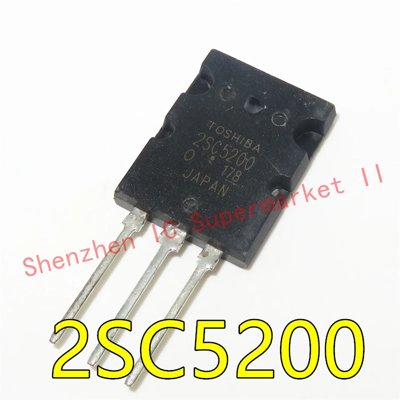 1 шт. 15A 230 В ламповый усилитель 2SC5200 новый оригинальный|Интегральные схемы| |