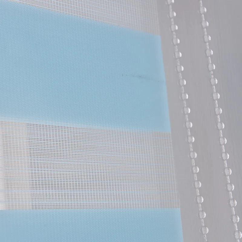 Зебровые жалюзи двойной Слои рулонные шторы Nordic светильник затемнения окно