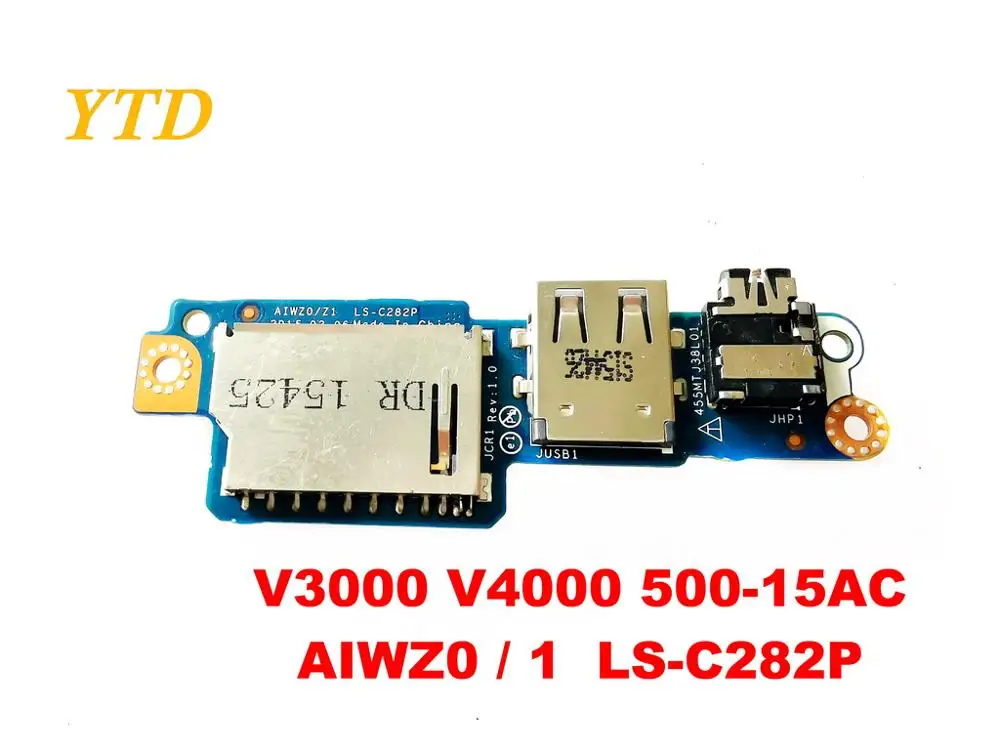 Оригинальный Для Lenovo V3000 V4000 500 15ACZ USB плата аудио AIWZ0 1 LS C282P испытанное хорошее