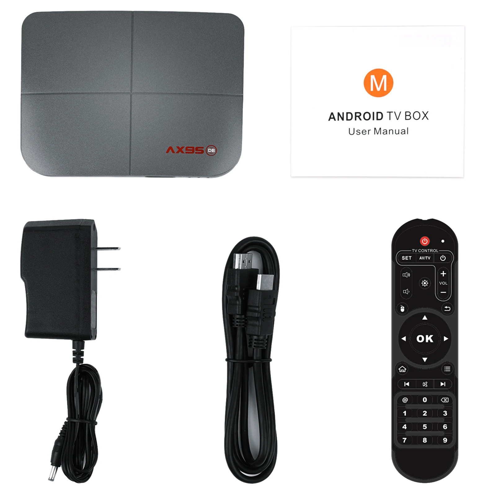 Смарт ТВ-приставка AX95 Android 128 4 Гб 9 0 ГБ Amlogic S905X3 4K 8K Поддержка Dolby BD MV ISO Dual Wi-Fi Youtube