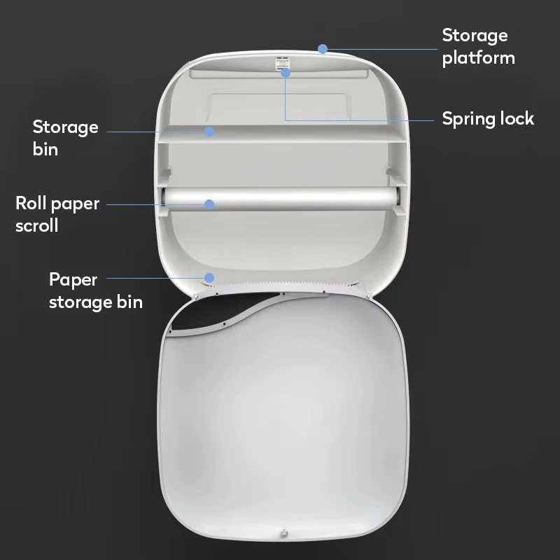 

Double-layer hand box toilet toilet tissue box punch-free roll paper tube pumping paper toilet paper box sanitary paper box