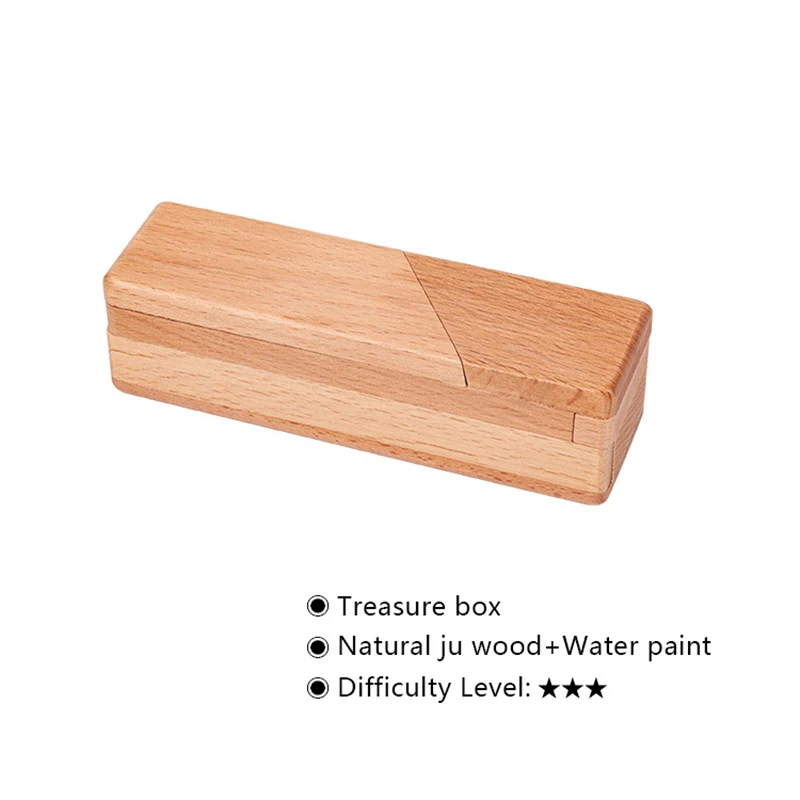 Wooden Secret Opening Box Brain Teaser Puzzle Mysterious Magic Drawers With Hidden Compartments Gift Boxes Dropings | Игрушки и хобби