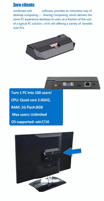 Нигерия CBT JAMB center Multi User ПК станция облачный терминал n380 с локальной ОС linux |