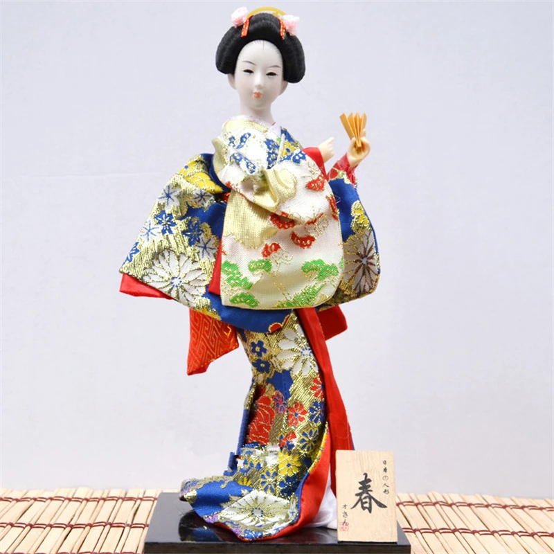 Японское кимоно кукла кукольная морепродукты мясо суши магазин ресторан