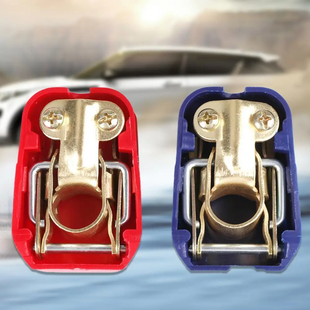 

50% HOT SALES 2Pcs Universal Motor Battery Terminal Quick Connector Removable Switch Clip