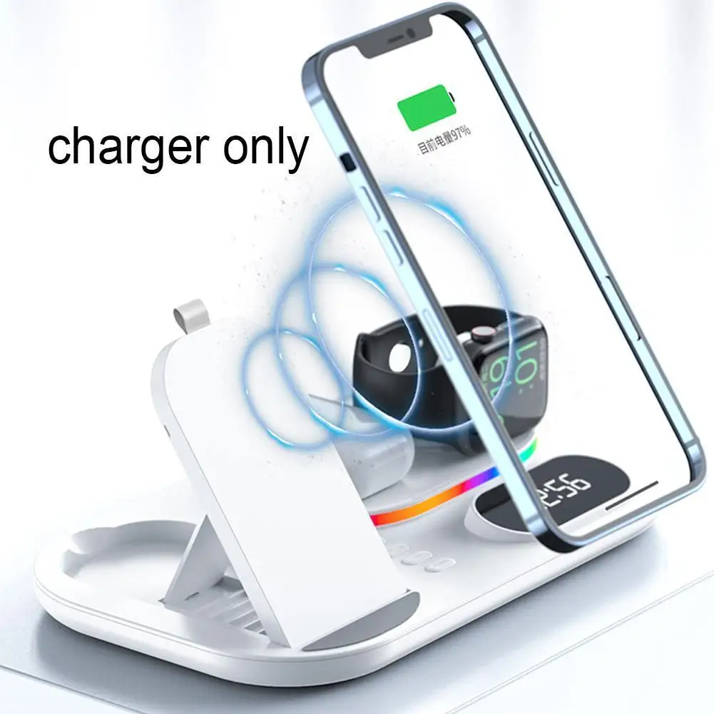 Беспроводное зарядное устройство для IPhone 13 12 11 Pro Max XS XR док-станция быстрой