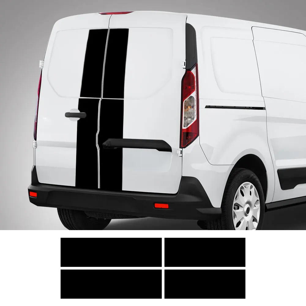 

Автомобильные наклейки для Ford Transit Tourneo Custom Connect Sport, задняя дверь набор полосок Van, декоративные наклейки, аксессуары для автотюнинга