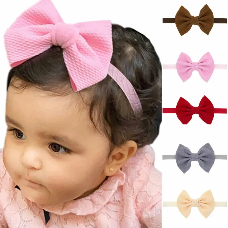 2019 New Fashion Flannel Soft Bow Headband Women Girls Turban Cute Holder Hairbands Hair Band Headwear Accessories | Аксессуары для