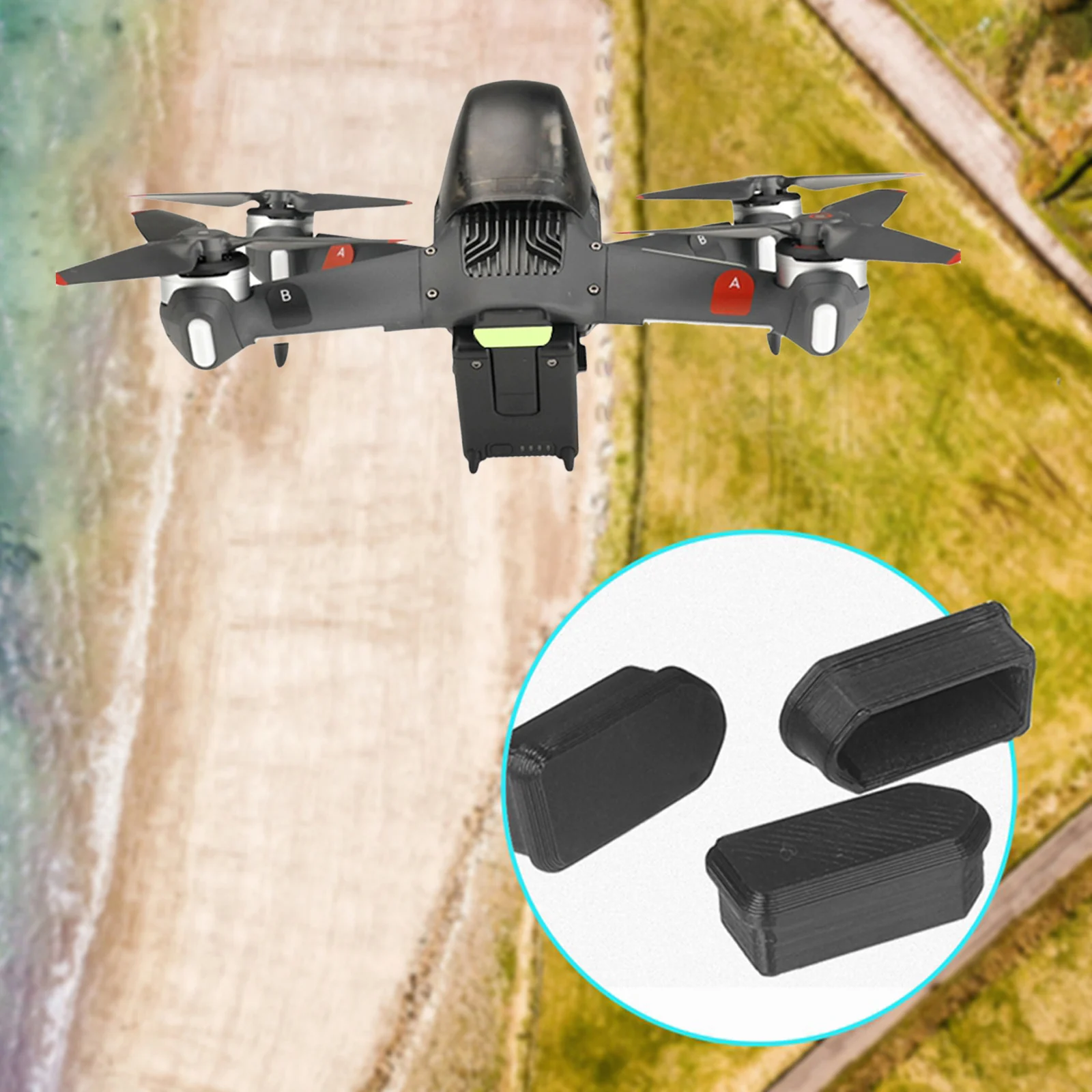 

3 PCS RC Battery Interface Protection Plug Cover Cap for DJI Accessory