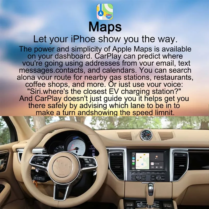 2020 Sinairyu Wifi беспроводной Carplay для Porsche PCM4.0 Android Авто/зеркалирование Apple Car Play 2007-2011 911